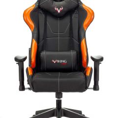 Кресло игровое Бюрократ VIKING 5 AERO ORANGE черный/оранжевый в Ноябрьске - noyabrsk.mebel24.online | фото 3