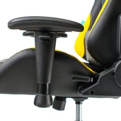 Кресло игровое Бюрократ VIKING 5 AERO YELLOW черный/желтый в Ноябрьске - noyabrsk.mebel24.online | фото 5