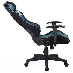 Кресло компьютерное BRABIX "GT Racer GM-100" (черное/голубое) 531818 в Ноябрьске - noyabrsk.mebel24.online | фото 5