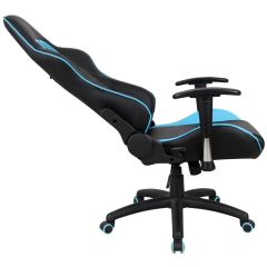 Кресло компьютерное BRABIX "GT Master GM-110" (черное/голубое) 531928 в Ноябрьске - noyabrsk.mebel24.online | фото 5