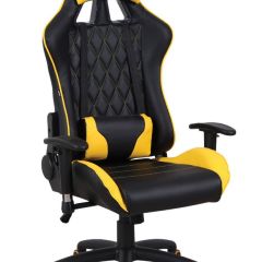 Кресло компьютерное BRABIX "GT Master GM-110" (черное/желтое) 531927 в Ноябрьске - noyabrsk.mebel24.online | фото
