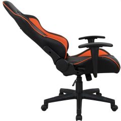 Кресло компьютерное BRABIX "GT Racer GM-100" (черное/оранжевое) 531925 в Ноябрьске - noyabrsk.mebel24.online | фото 4