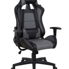 Кресло компьютерное BRABIX "GT Racer GM-100" (черное/серое) 531926 в Ноябрьске - noyabrsk.mebel24.online | фото