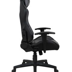 Кресло компьютерное BRABIX "GT Racer GM-100" (черное/серое) 531926 в Ноябрьске - noyabrsk.mebel24.online | фото 3