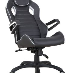 Кресло компьютерное BRABIX "Techno Pro GM-003" (черное/серое, вставки серые) 531814 в Ноябрьске - noyabrsk.mebel24.online | фото 3