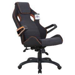 Кресло компьютерное BRABIX Techno Pro GM-003 (ткань черное/серое, вставки оранжевые) 531813 в Ноябрьске - noyabrsk.mebel24.online | фото 8