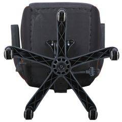 Кресло компьютерное BRABIX Techno Pro GM-003 (ткань черное/серое, вставки оранжевые) 531813 в Ноябрьске - noyabrsk.mebel24.online | фото 9