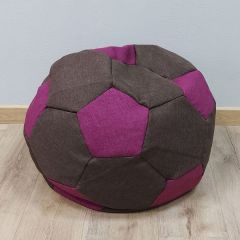Кресло-мешок Мяч S (Savana Chocolate-Savana Berry) в Ноябрьске - noyabrsk.mebel24.online | фото