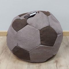 Кресло-мешок Мяч S (Savana Latte-Savana Chocolate) в Ноябрьске - noyabrsk.mebel24.online | фото