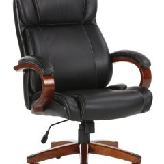 Кресло офисное BRABIX PREMIUM "Magnum EX-701" (дерево, рециклированная кожа, черное) 531827 в Ноябрьске - noyabrsk.mebel24.online | фото