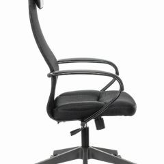 Кресло офисное BRABIX PREMIUM "Stalker EX-608 PL" (ткань-сетка/кожзам, черное) 532090 в Ноябрьске - noyabrsk.mebel24.online | фото 3