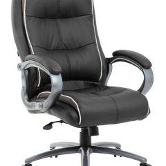 Кресло офисное BRABIX PREMIUM "Strong HD-009" (экокожа черная, ткань серая) 531945 в Ноябрьске - noyabrsk.mebel24.online | фото