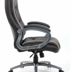Кресло офисное BRABIX PREMIUM "Strong HD-009" (экокожа черная, ткань серая) 531945 в Ноябрьске - noyabrsk.mebel24.online | фото 3