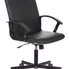 Кресло офисное BRABIX "Simple EX-521" (экокожа, черное) 532103 в Ноябрьске - noyabrsk.mebel24.online | фото