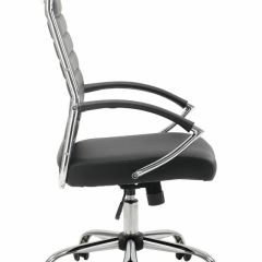 Кресло офисное BRABIX "Style EX-528", экокожа, хром, черное, 531947 в Ноябрьске - noyabrsk.mebel24.online | фото 3