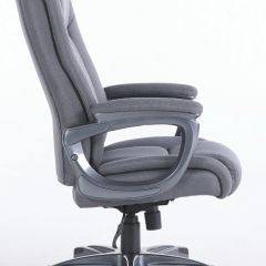 Кресло офисное BRABIX "Solid HD-005" (ткань/серое) 531823 в Ноябрьске - noyabrsk.mebel24.online | фото 3