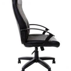 Кресло офисное BRABIX "Trust EX-535" (экокожа/черная/ткань серая) 531383 в Ноябрьске - noyabrsk.mebel24.online | фото