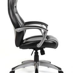 Кресло офисное BRABIX "Turbo EX-569" (экокожа, спортивный дизайн, черное) 531014 в Ноябрьске - noyabrsk.mebel24.online | фото 3