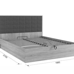 НИКОЛЬ Кровать 1.6 с ПМ в Ноябрьске - noyabrsk.mebel24.online | фото 3