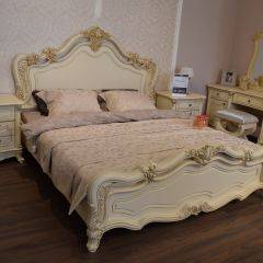 Кровать 1800 Мона Лиза (крем) в Ноябрьске - noyabrsk.mebel24.online | фото 4