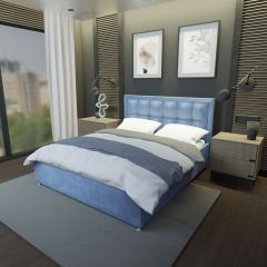 Кровать Адриана Решетка+ПМ+Дно (1400) в Ноябрьске - noyabrsk.mebel24.online | фото
