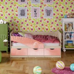 Кровать Бабочки (Розовый металлик) 1800 в Ноябрьске - noyabrsk.mebel24.online | фото