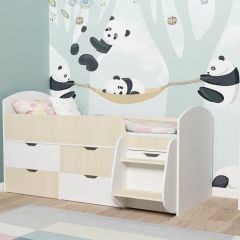 Кровать-чердак Малыш 7 в Ноябрьске - noyabrsk.mebel24.online | фото 7