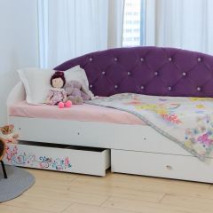 Кровать Эльза (без бортика) на щитах в Ноябрьске - noyabrsk.mebel24.online | фото