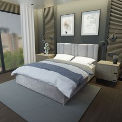 Кровать Верона с ортопедической решеткой (1400) в Ноябрьске - noyabrsk.mebel24.online | фото