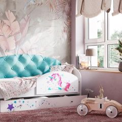 Кровать Звездочка на щитах + Бортик в Ноябрьске - noyabrsk.mebel24.online | фото 6