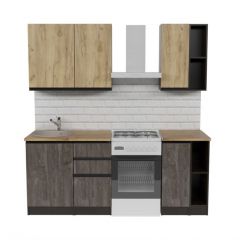 Кухонный гарнитур Адажио медиум 1400 мм в Ноябрьске - noyabrsk.mebel24.online | фото 3