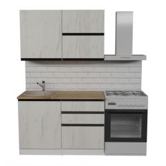 Кухонный гарнитур Амели лайт 1200 мм в Ноябрьске - noyabrsk.mebel24.online | фото 3