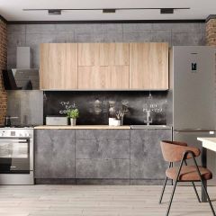 Кухонный гарнитур Асти-дуб сонома 1,8 в Ноябрьске - noyabrsk.mebel24.online | фото