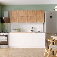 Кухонный гарнитур Асти-вайт 1,6 в Ноябрьске - noyabrsk.mebel24.online | фото