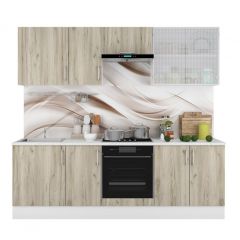 ЕВРОПА Кухонный гарнитур (модульный) Горизонт в Ноябрьске - noyabrsk.mebel24.online | фото 6