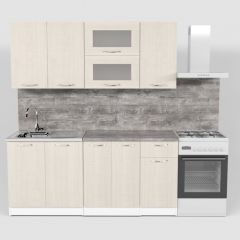 Кухонный гарнитур Лариса макси 3 1800 мм в Ноябрьске - noyabrsk.mebel24.online | фото 3