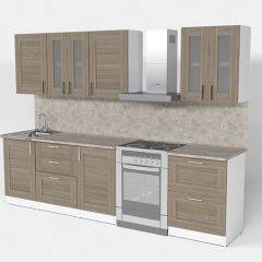 Кухонный гарнитур Лира компакт 2200 в Ноябрьске - noyabrsk.mebel24.online | фото 2