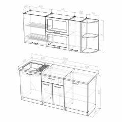 Кухонный гарнитур Лира макси 1800 в Ноябрьске - noyabrsk.mebel24.online | фото 4