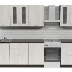 Кухонный гарнитур Лоретта компакт 2200 мм в Ноябрьске - noyabrsk.mebel24.online | фото 3