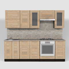 Кухонный гарнитур Ника базис 2400 в Ноябрьске - noyabrsk.mebel24.online | фото 3