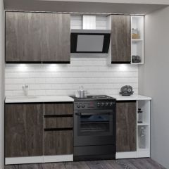 Кухонный гарнитур Ноктюрн медиум 1400 мм в Ноябрьске - noyabrsk.mebel24.online | фото