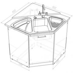 Кухонный гарнитур Ноктюрн оптима 1800х2400 мм в Ноябрьске - noyabrsk.mebel24.online | фото 17