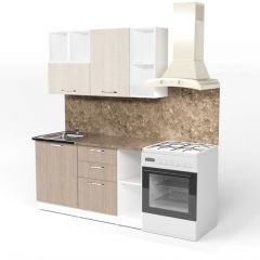 Кухонный гарнитур Ольга медиум 3 1400 мм в Ноябрьске - noyabrsk.mebel24.online | фото 3