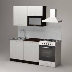 Кухонный гарнитур Полина лайт 1200 в Ноябрьске - noyabrsk.mebel24.online | фото