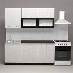 Кухонный гарнитур Полина макси 1800 в Ноябрьске - noyabrsk.mebel24.online | фото