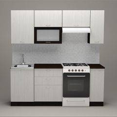 Кухонный гарнитур Полина ультра 2000 в Ноябрьске - noyabrsk.mebel24.online | фото 2