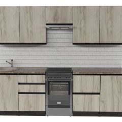 Кухонный гарнитур Равенна мега 2500 мм в Ноябрьске - noyabrsk.mebel24.online | фото 3
