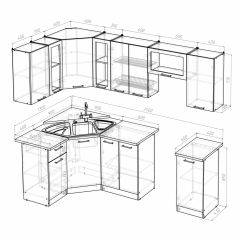 Кухонный гарнитур Сабрина оптима 1300*2500 в Ноябрьске - noyabrsk.mebel24.online | фото 3