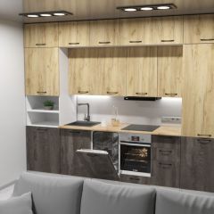 Кухонный гарнитур Сапфир 3000 мм в Ноябрьске - noyabrsk.mebel24.online | фото