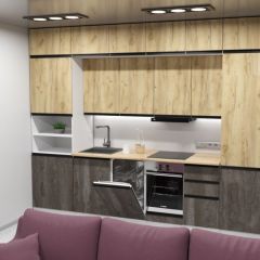 Кухонный гарнитур Сапфир экстра 3000 мм в Ноябрьске - noyabrsk.mebel24.online | фото